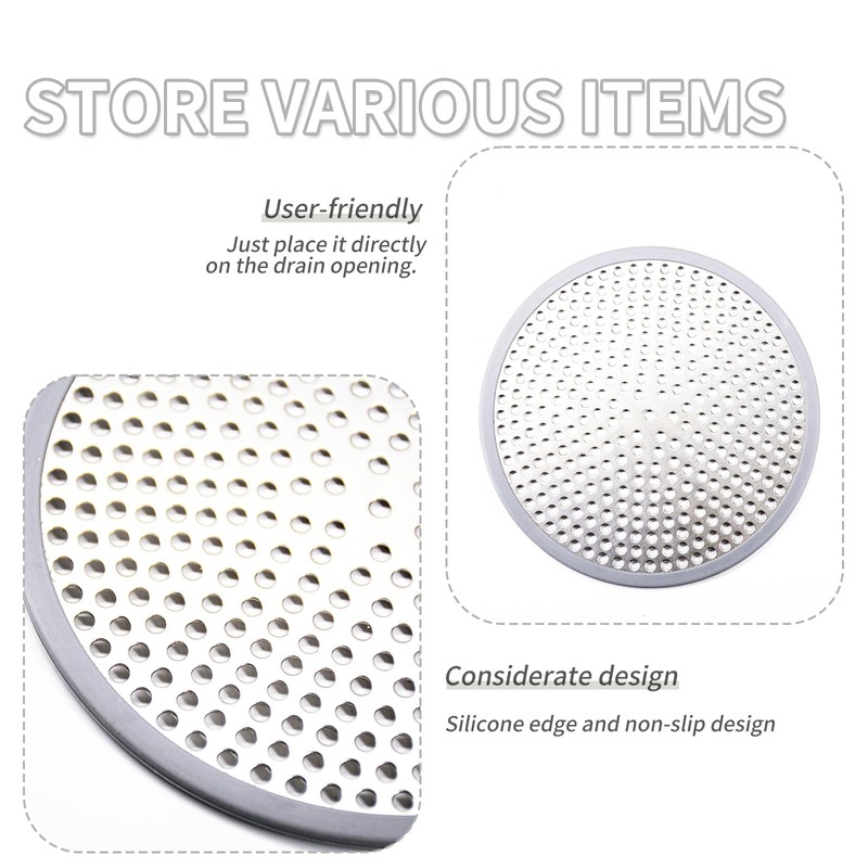 YXIING 2 Pcs Hair Catcher for Shower Drain, Shower Drain