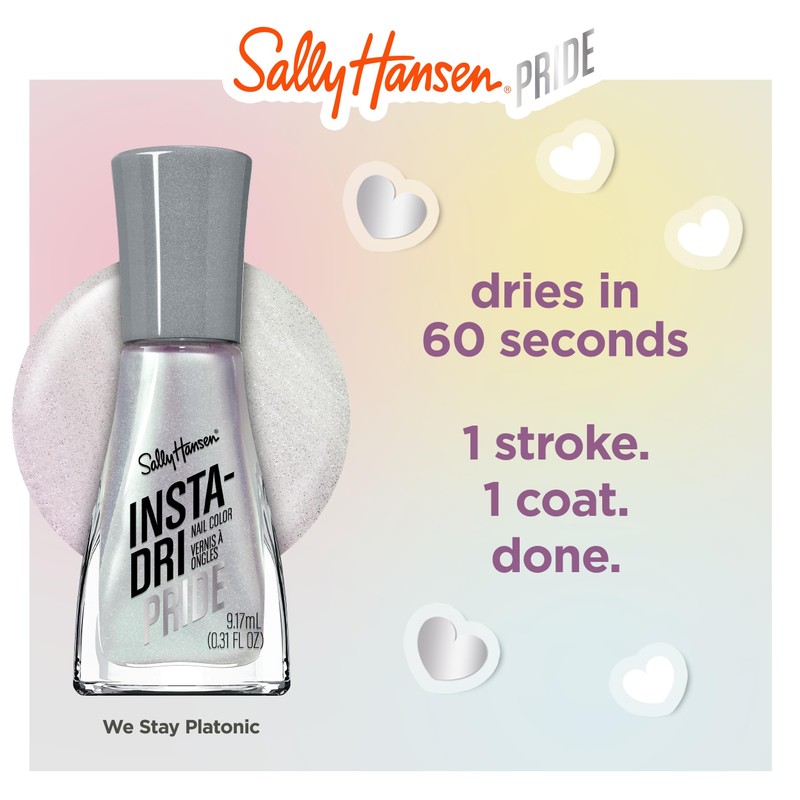 Sally Hansen Insta Dri x GLAAD Pride Nail Polish Collection