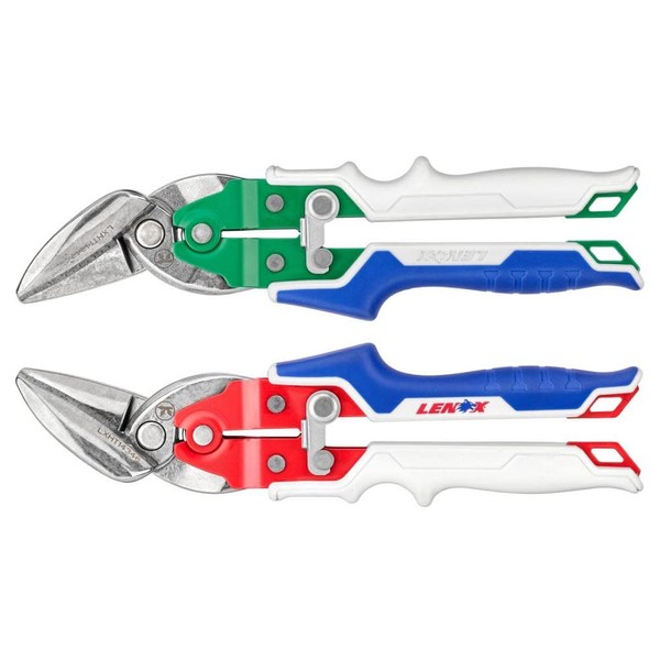 LENOX TOOLS Pliers, Offset Left and Right, With Durable Grip, 2 Pack ( LXHT14348​)