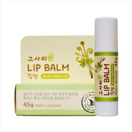 Fern Son Lip Balm Clean Jeju Natural Ingredients Safe to Eat Colorless Lip Balm 4.5g 3+1 Available for Newborns, Men and Women of All Ages / 고사리손 립밤 청정제주 자연성분 먹어도 안전한 신생아 남녀노소 사용가능 무색 립밤 4.5g 3+1