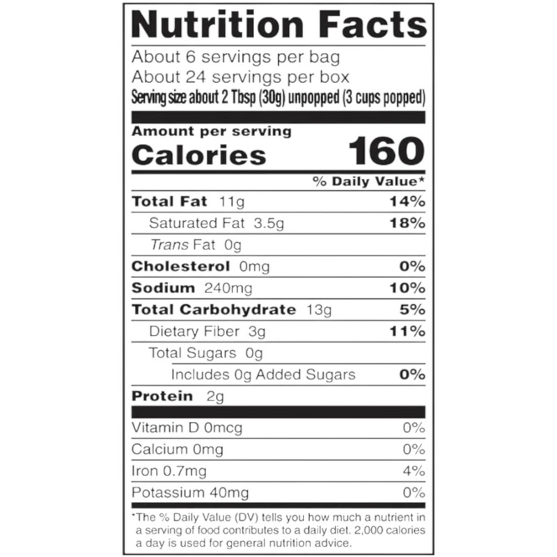 Hawaiian Hurricane Microwave Popcorn 4 Pack