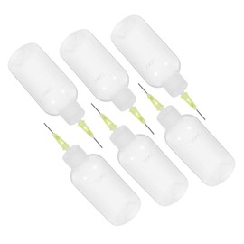 Alipis 1set Precision Tip Applicator Glue Bottles Glue Application Squeeze Bottles for DIY Crafts Clean and Accurate Dispensing Reusable and Easy to Clean 6pcs
