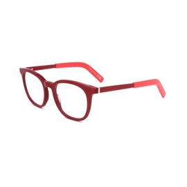 Moncler ML5207 066 SHINY RED 50/19/145 UNISEX Eyewear Frame