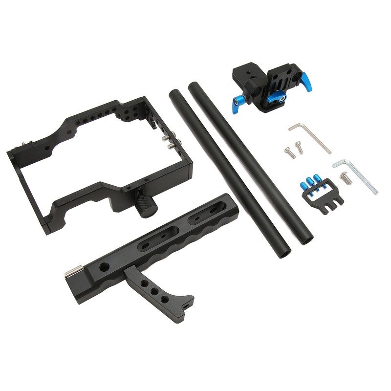 Camera Video Cage Lightweight Aluminum Alloy Camera Cage Rig with
