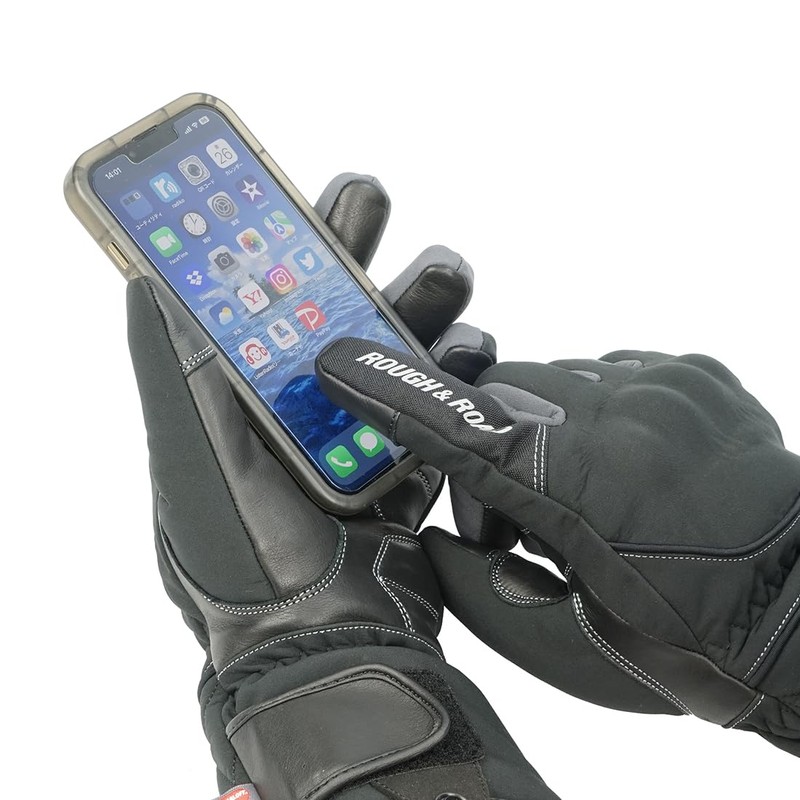 ROUGH & ROAD Motorcycle PrimaLoft CK Winter Gloves Olive WL