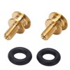 RISK Square Hole Center Shaft Fixing Screw Titanium Alloy Mountain
