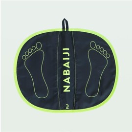 Nabaiji - Hygiene Feet Swimming Pool Mat Blue/Yellow - Hygiene and Comfort in Changing Rooms