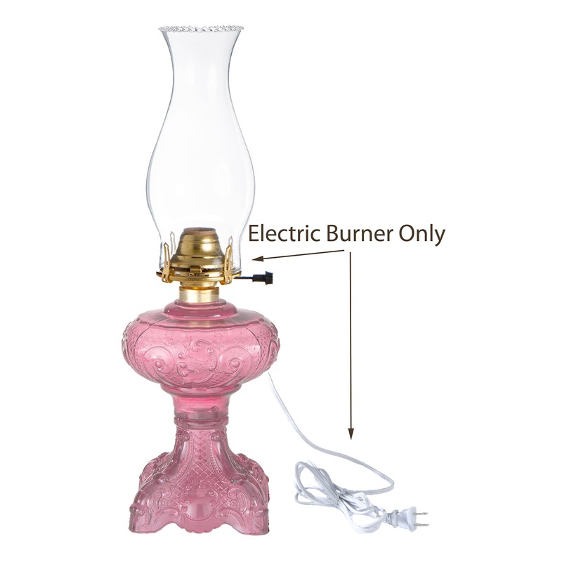 B&P Lamp® #2 Queen Anne Electric Burner with White Cord