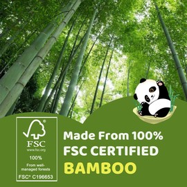 QingYa Bamboo Toilet Paper 12 Rolls, Resuable Packaging,New Plastic-Free,3 ply, Septic Safe,Unbleached Brown,Chemical Free,Tree-Free,Soft and Absorbent,Bathroom Tissue Rolls