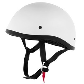 Skid Lid Original Solid Half Helmet Small | White