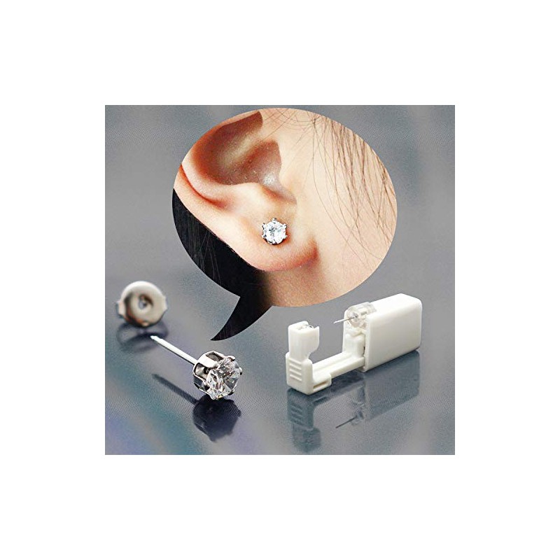 AM RONG MAGIC 2 Pack Ear Piercing Gun,Self Ear Piercing