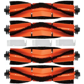 YBVABE 4-Pack Main Brush for Dreame L20 Ultra, L10s Pro Ultra Heat, L10s Ultra,L10s Plus, D10s Plus, D10 Plus, D9 Max, D9, L10 Pro, Z10 Pro, L10 Prime Robots Vacuum (4 Pack)