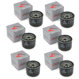 The ROP Shop | Set of 6 Lawn Mower Oil Filters for Land Pride 831-053C, PLP 120-485, 120485
