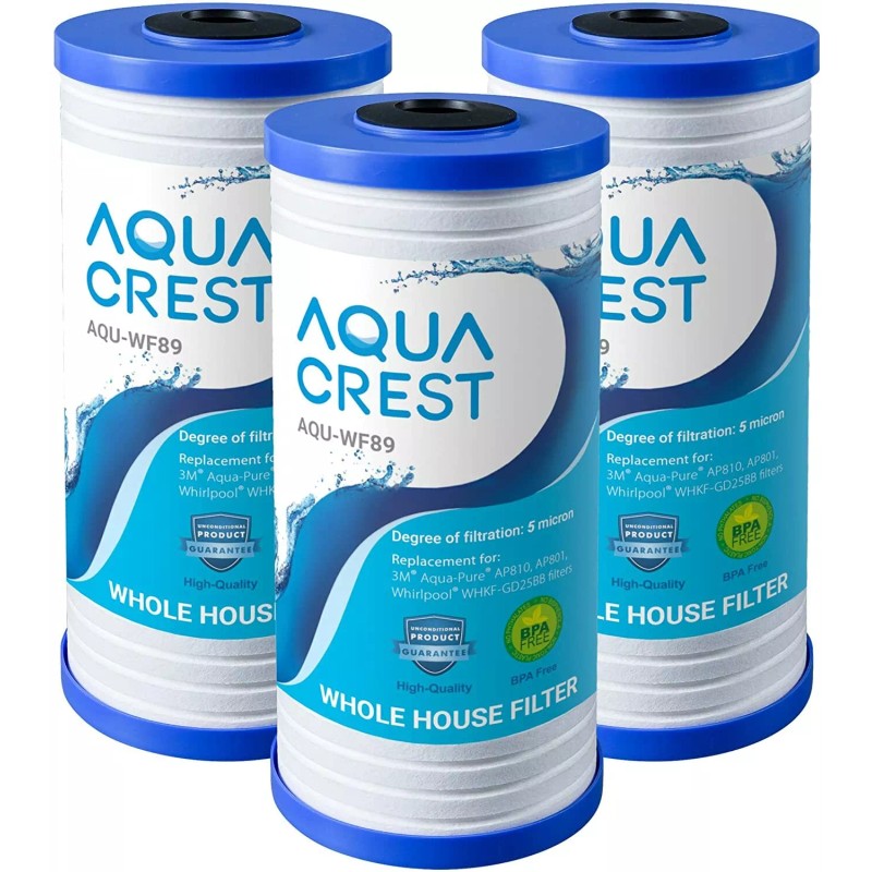 AQUA CREST (3)AQUA CREST Whole House Water Filter,replace