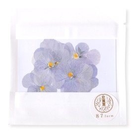 Pressed Flowers Edible Flowers, Dried, Edible Flowers, Viola, Heavenly Blue, Pack of 10