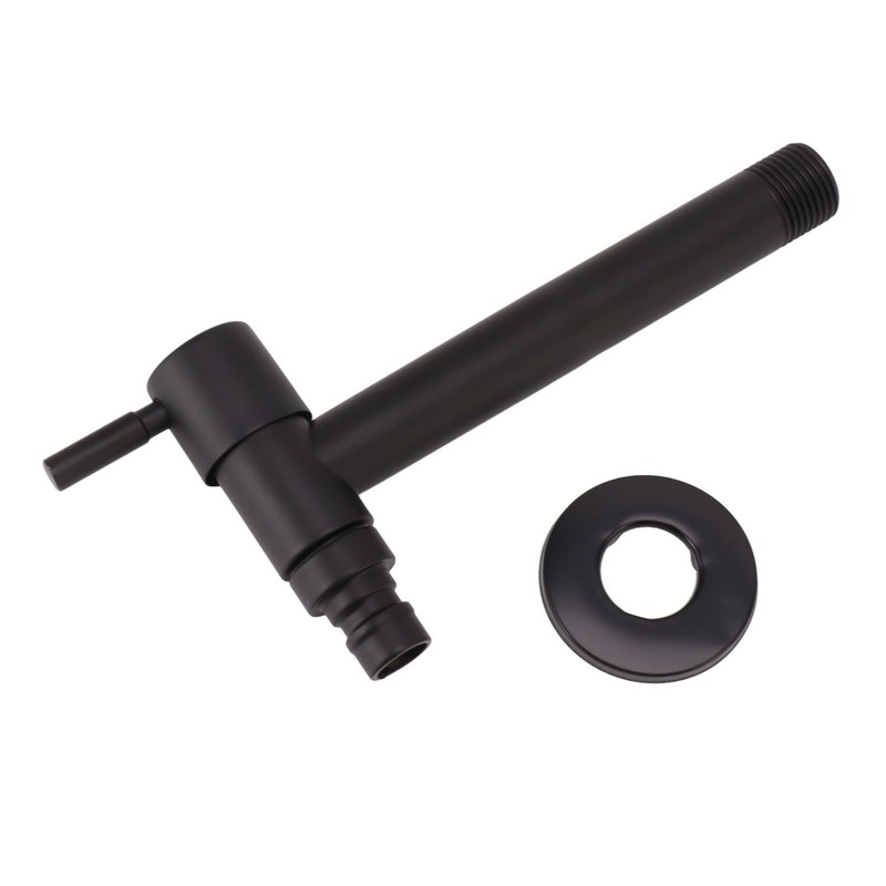 G1/2 Wall Mounted Cold Water Tap 304 Stainless Steel Single