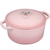 VORRINGARD Enameled Cast Iron Dutch Oven Pot with Lid, for