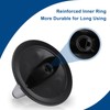 74011287 Gas Range Burner Knob Black Replacement for Maytag gas