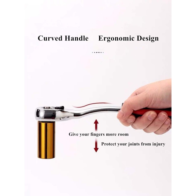 Ratchet Wrench Drive 3/8 inch (9.5 mm) Socket Wrench Quick