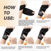 Heated Wrist Massager with Vibration – USB Rechargeable Wrist Heating