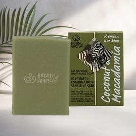 브레스오브아프리카 그린 마카다미아 중성/복합성용 천연비누 Breathe of Africa Green Macadamia Natural Soap for Normal/Combination Skin