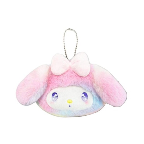 Hatayama Shoji 63202548 Mini Face Pouch, Rainbow My Melody H