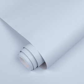 Abyssaly Light Blue Wallpaper Peel and Stick Blue Contact Paper for Cabinets, Self Adhesive and Removable Vinyl Wall Paper for Bedroom Furniture Wall Home Decor 15.7" X 196"