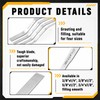 Lothee 4 Pcs Double Ended Brick Jointer Concrete Jointer Tuck