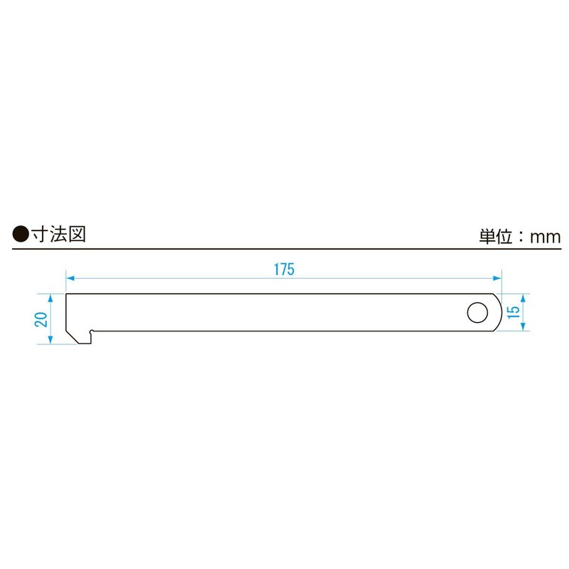 Niigataseiki SK HS-15KD Scale with Hooks, 5.9 inches (150 mm),