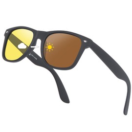 [Grnuosch] Polarized Sunglasses, Wellington Sunglasses, For Driving, UV Protection, Stylish, Square, Polarized Glasses, For Mountain Climbing, Fishing, Polarized Sunglasses for Men Women, Tarnish