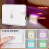 Yujncosm 2 Pack Motion Sensor Night Light, Rechargeable Stair Lights