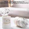 Pill Cutter Splitter, Pill Crusher Grinder with Powder Brush Grind
