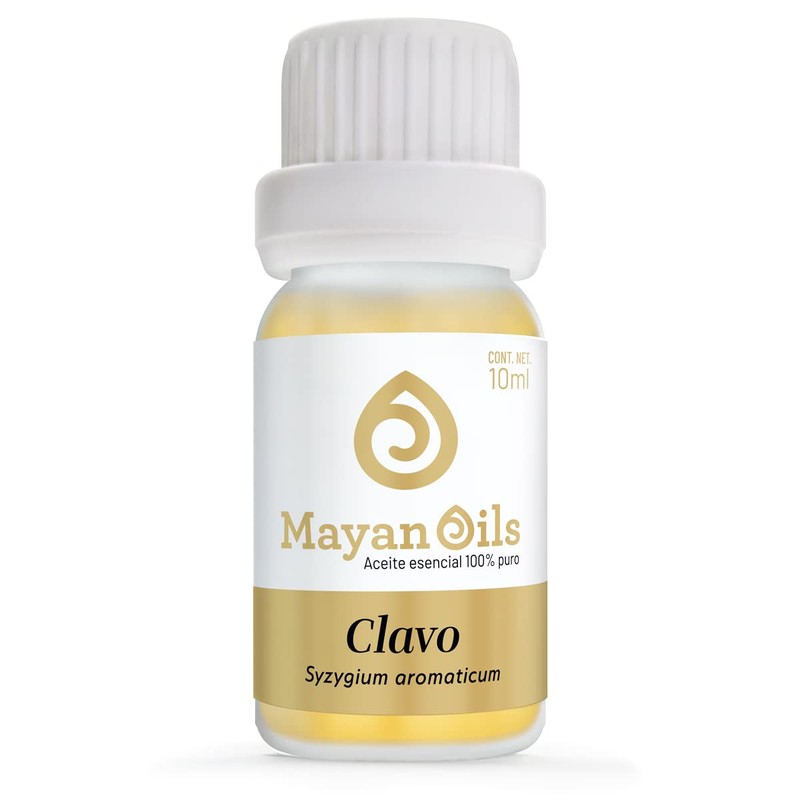 MAYAN OILS Aceite Esencial de Clavo 100% Puro 100% Naturales