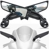 Angle Wing Rearview Mirror, Racing Motorcycle Adjustable Side Rear View