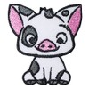 CLOVER INTER Pua Pig Iron on Patches Embroidered Badge Saw
