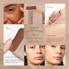 Base De Maquillaje, Corrector Y Contorno En Barra + Pincel