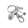 Food Server, School Lunch Serving Staff Appreciation Keychain, Small Spatula,