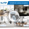 Doifyn 2 Pack HP102 Replacement Filter, Compatible with Shark HP102/HP102PET/HC450/HC451/HC452/HC455