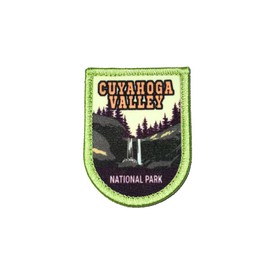 Cuyahoga Calley National Park Patch - Travel Accessories Backpack Hat Sun Visor - Hook and Loop Patches Morale Patch