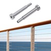 20 Pcs 3/16" Invisible Turnbuckle Kit, 316 Stainless Steel Cable