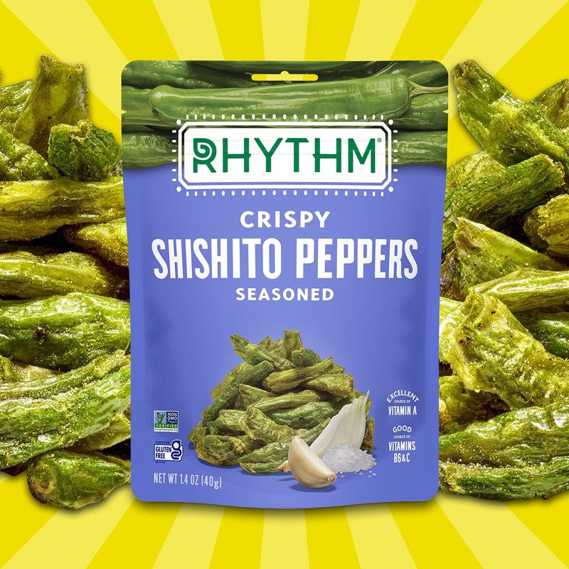4 pack of Shishito Peppers: Seasoned
