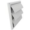 lingsee 6" Dryer Vent Cover for Exterior Wall Vent Hood
