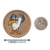 Mighty Seagulls Patrol Patch - 2" Diameter Round Embroidered Patch