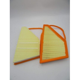 TopEuro replacement engine air filters set for Bentley Continental GT GTC Flying Spur W12 2 pcs #179