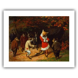 The Ibis - William Holbrook Beard : ''His Majesty Receives'' (1885) - Museum-Grade Giclee