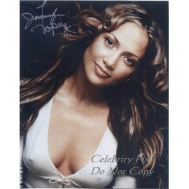 JENNIFER LOPEZ 07 Autographed Celebrity Reprints