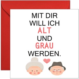 KARTEN 24 VERSAND Birthday Card Love Card Anniversary Wedding Anniversary Love Letter Couple Wife Husband Happy Birthday Sayings Valentine's Day (Pair)