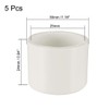 sourcing map 25mm PVC Pipe Cap Fitting, Slip Socket External