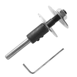 Laroal 8mm Motor Arbor Adapter Bench Grinder Extension Shaft Arbor Extender for Polisher Sander Polishing Grinding Buffing Wheel Rotary