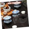 LIFKOME 1set Portable Chinese Tea Set with Teapot Cups Travel